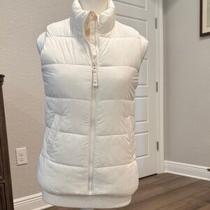 Old Navy Kids Cream Puffer Vest